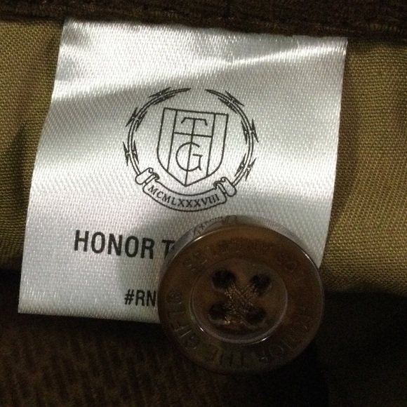 Honor the Gift Men’s Brown Corded Trouser Pant Size 30 - Picture 5 of 9